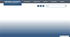Desktop Screenshot of peoriacounty.org
